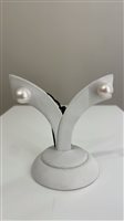 Orecchini Rajola Donna in Oro bianco Perla 35-10-1W - 35-10-1W